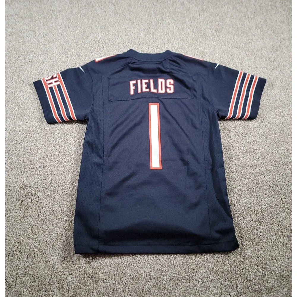 Nike Chicago Bears Justin Fields Football Jersey Youth Medium NFL Football Boys